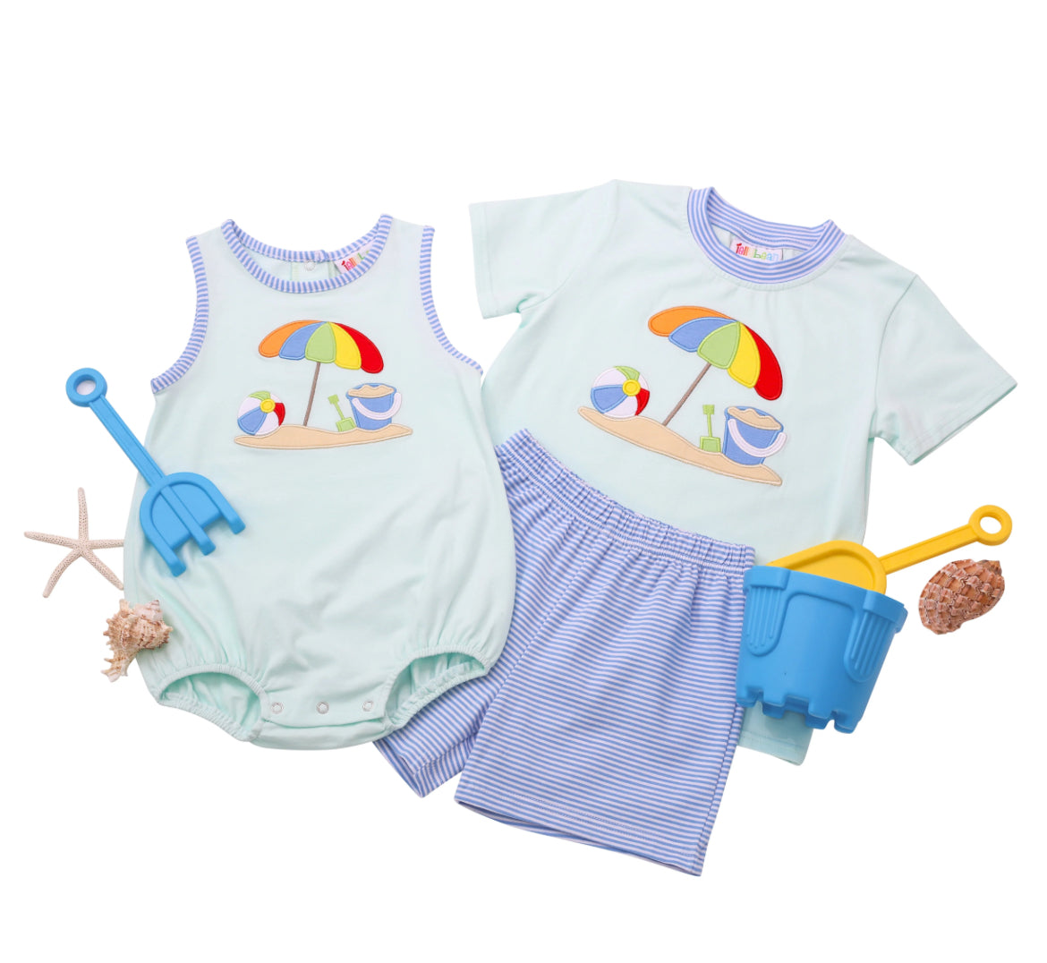 Beach umbrella short set