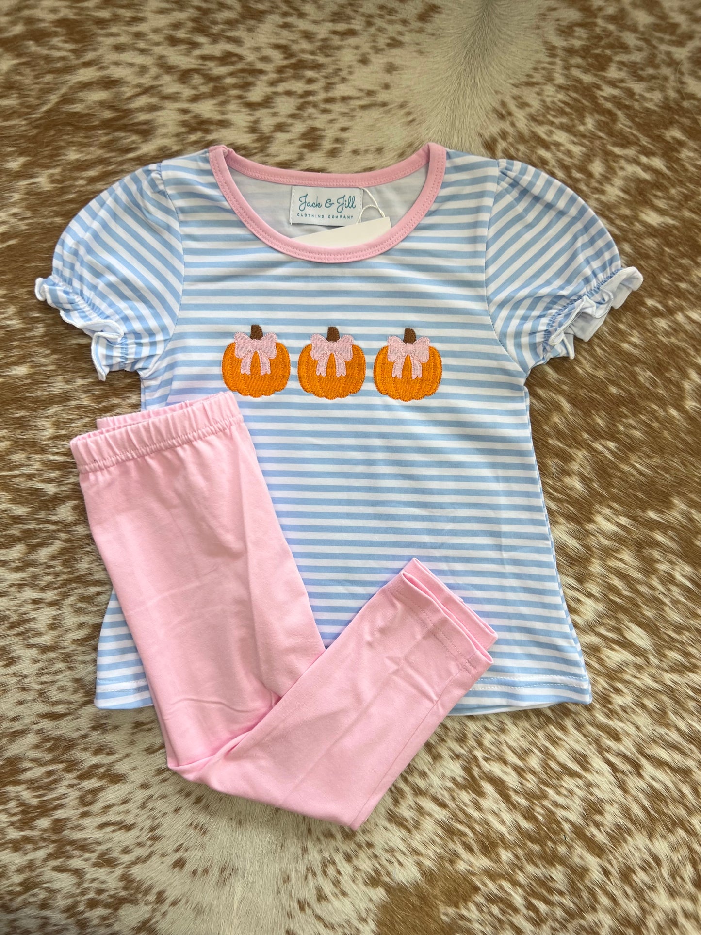 Pumpkin patch pant set