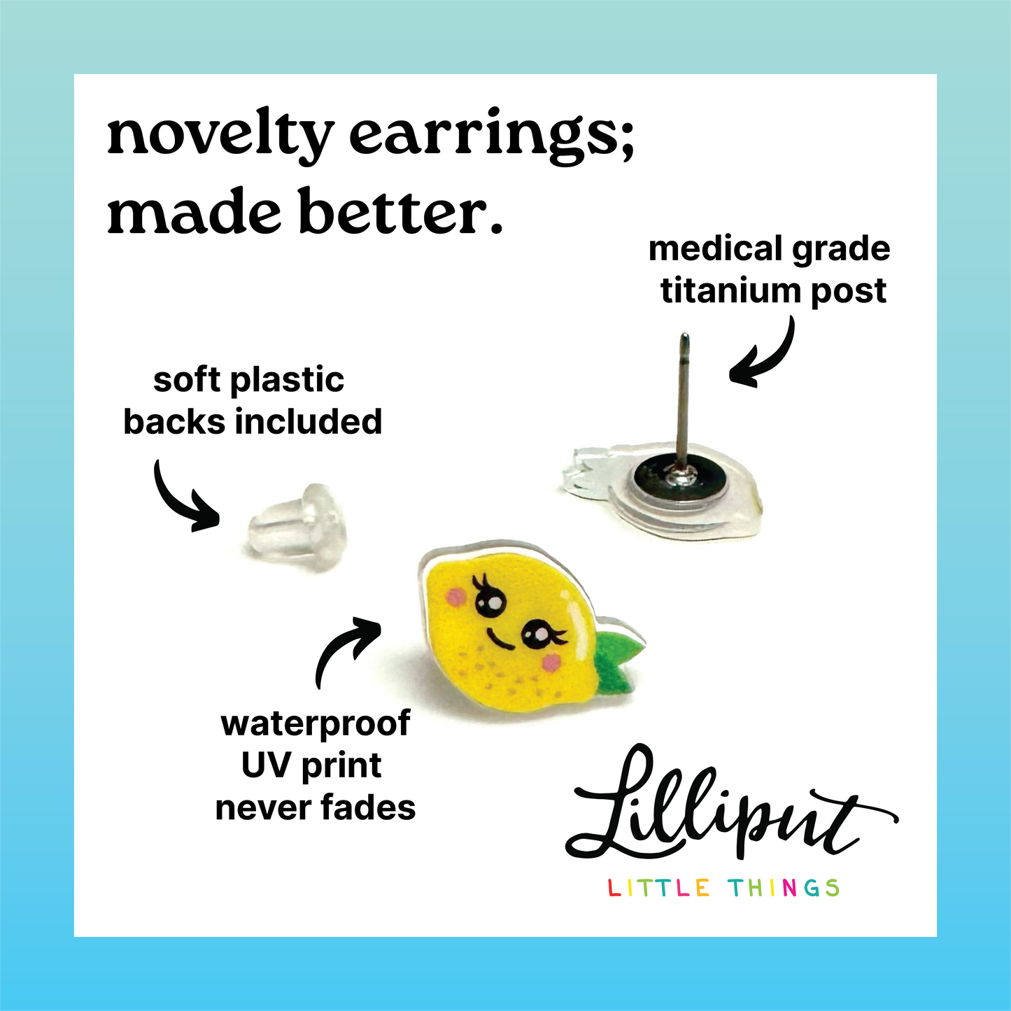 Corgi Butt Earrings // Dog Lover Gift