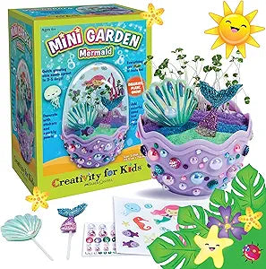 Mini Garden: Mermaid Terrarium Kit