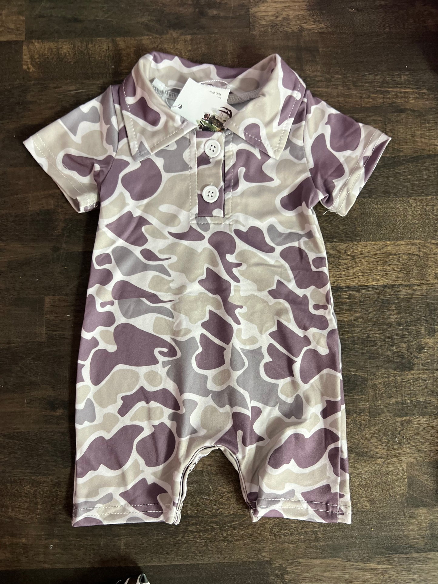 Old camo romper