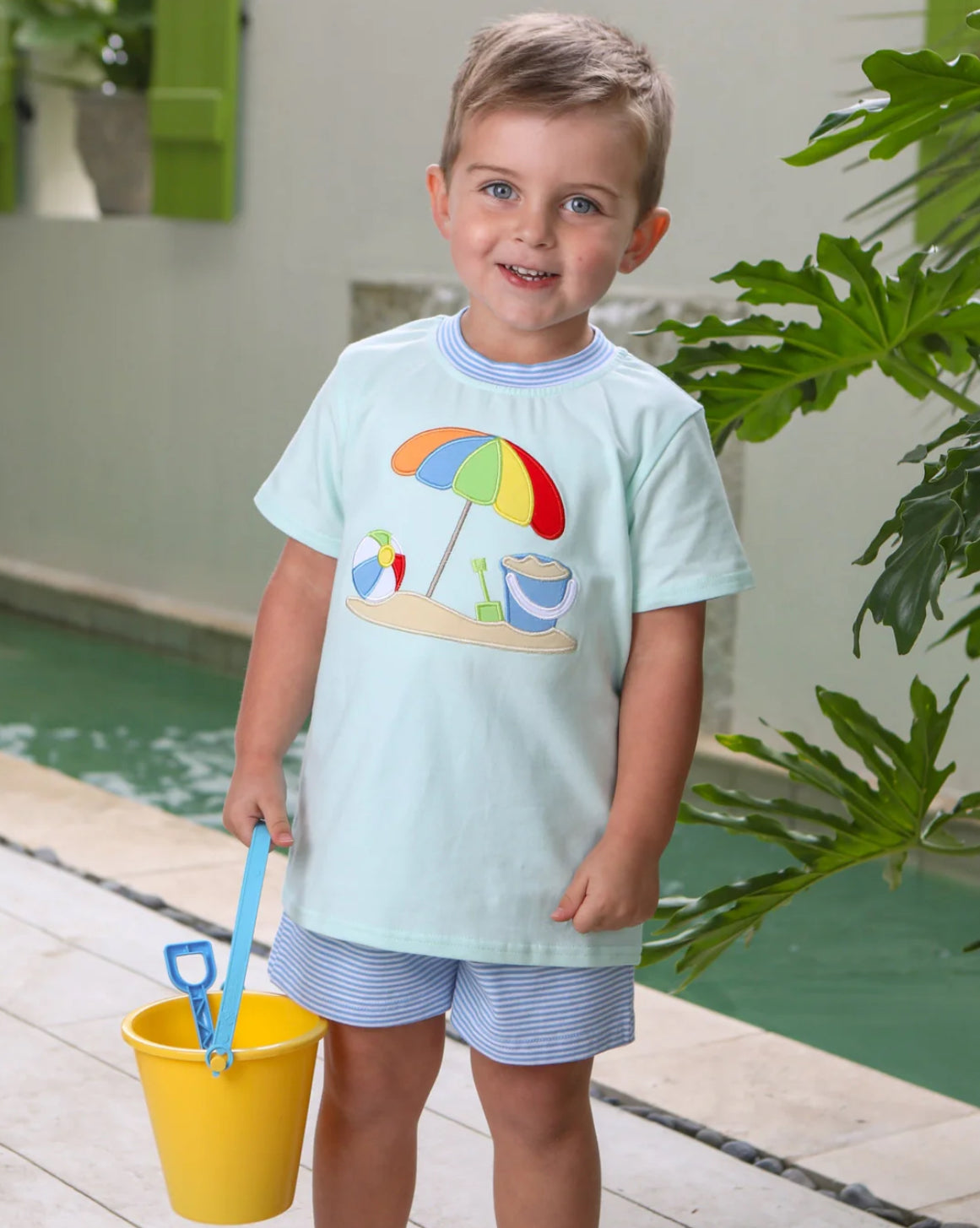 Beach umbrella short set