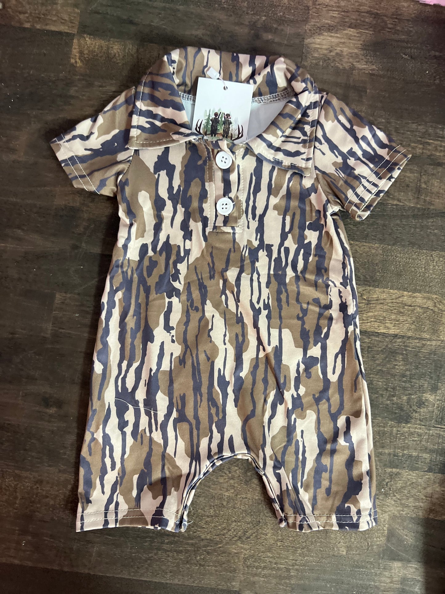 Bottom Camo romper