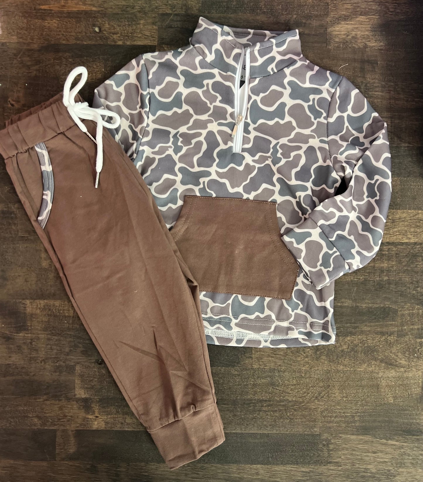 Camo pant set