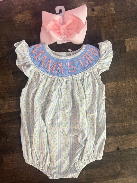 Mama's Girl Smock Bubble