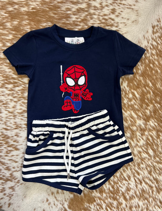 web slinger short set