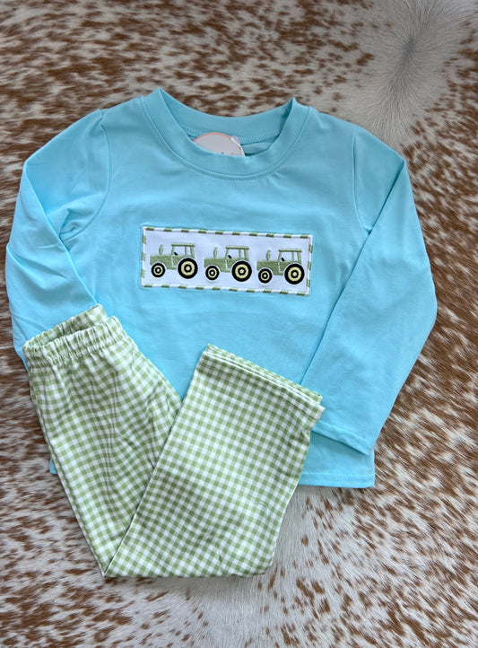 Tractor pant set