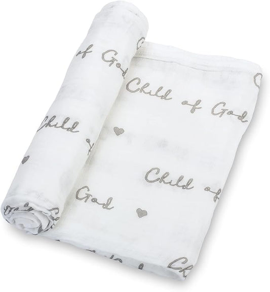 Child of God muslin blanket