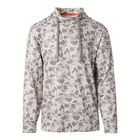 Marsh camo performance hoodie