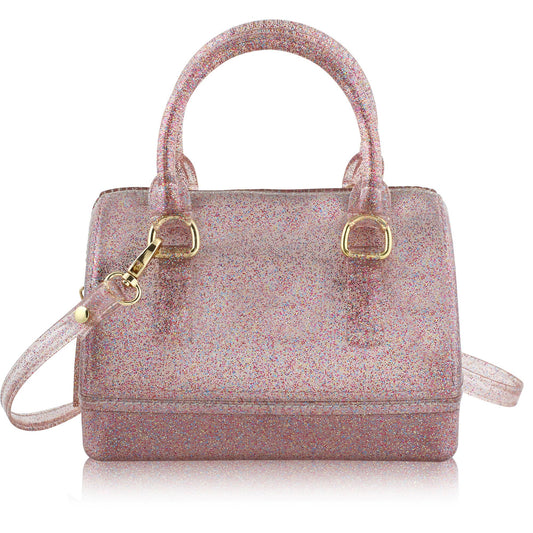 Ruby Multi Sparkle Kids Jelly Purse