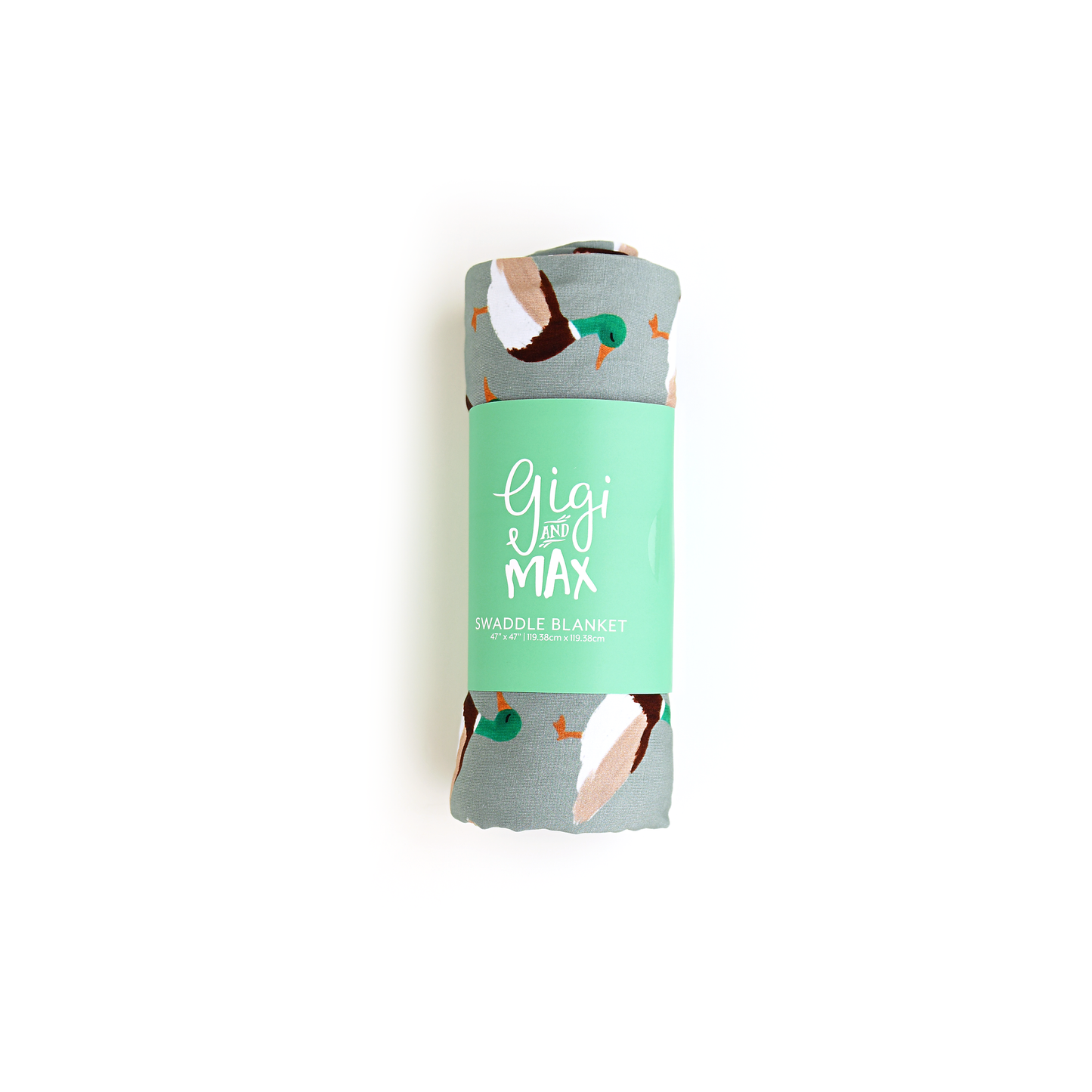 Wilder Duck SWADDLE Bamboo Baby Blanket Super Soft