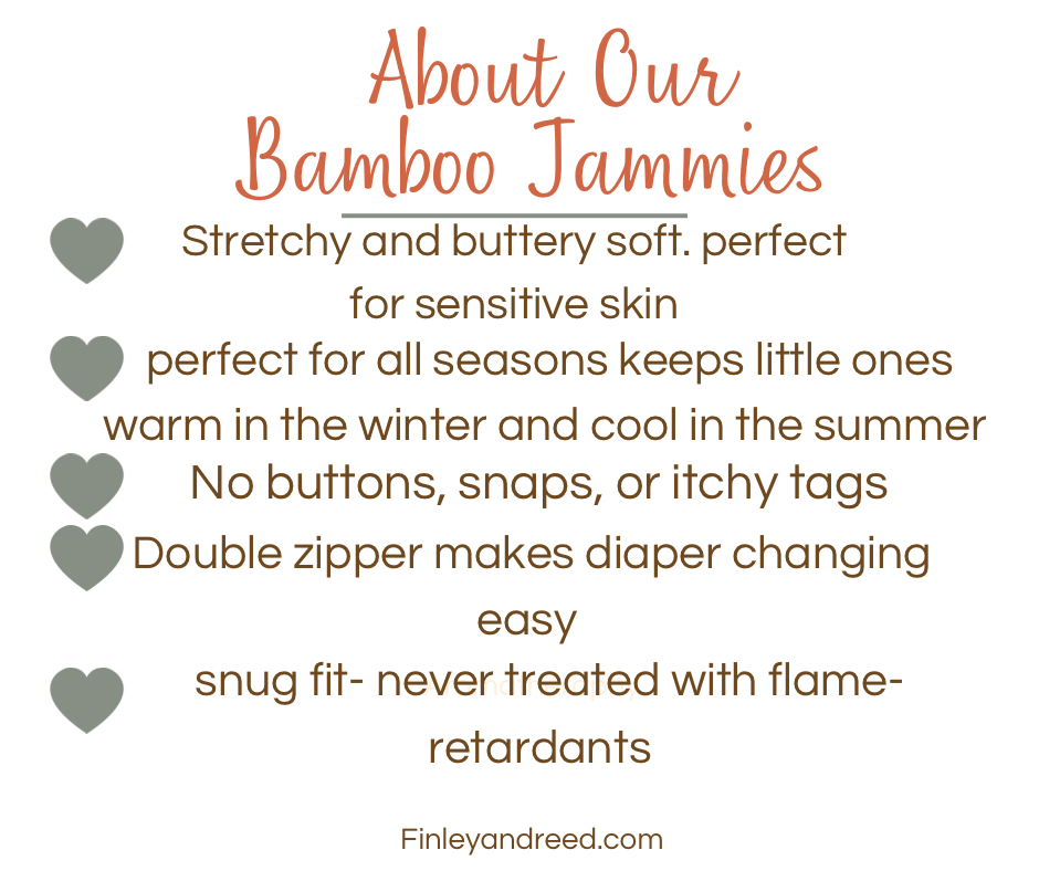 all Boy Bamboo jammie set