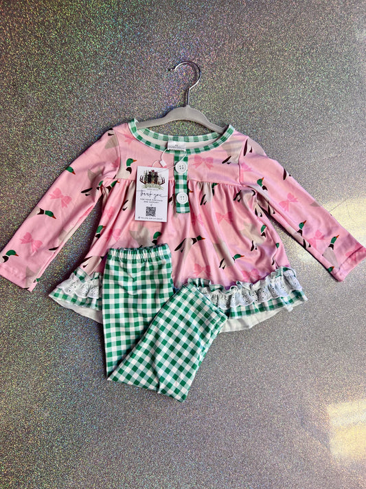 Pink mallard set