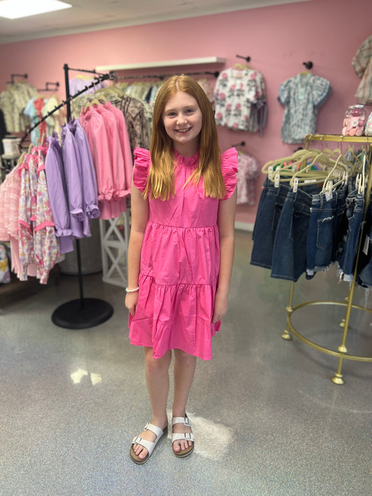 Bright pink Dress