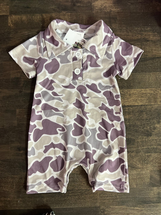 Old camo romper