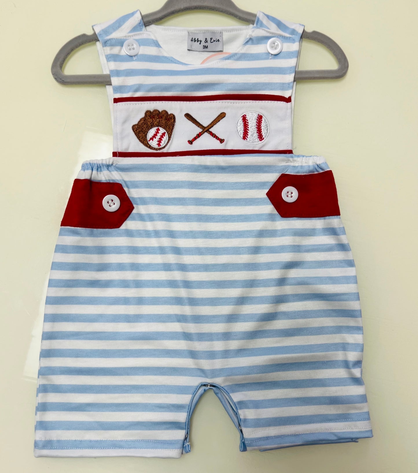 play ball romper