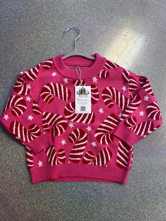 Candy Cane Sweater