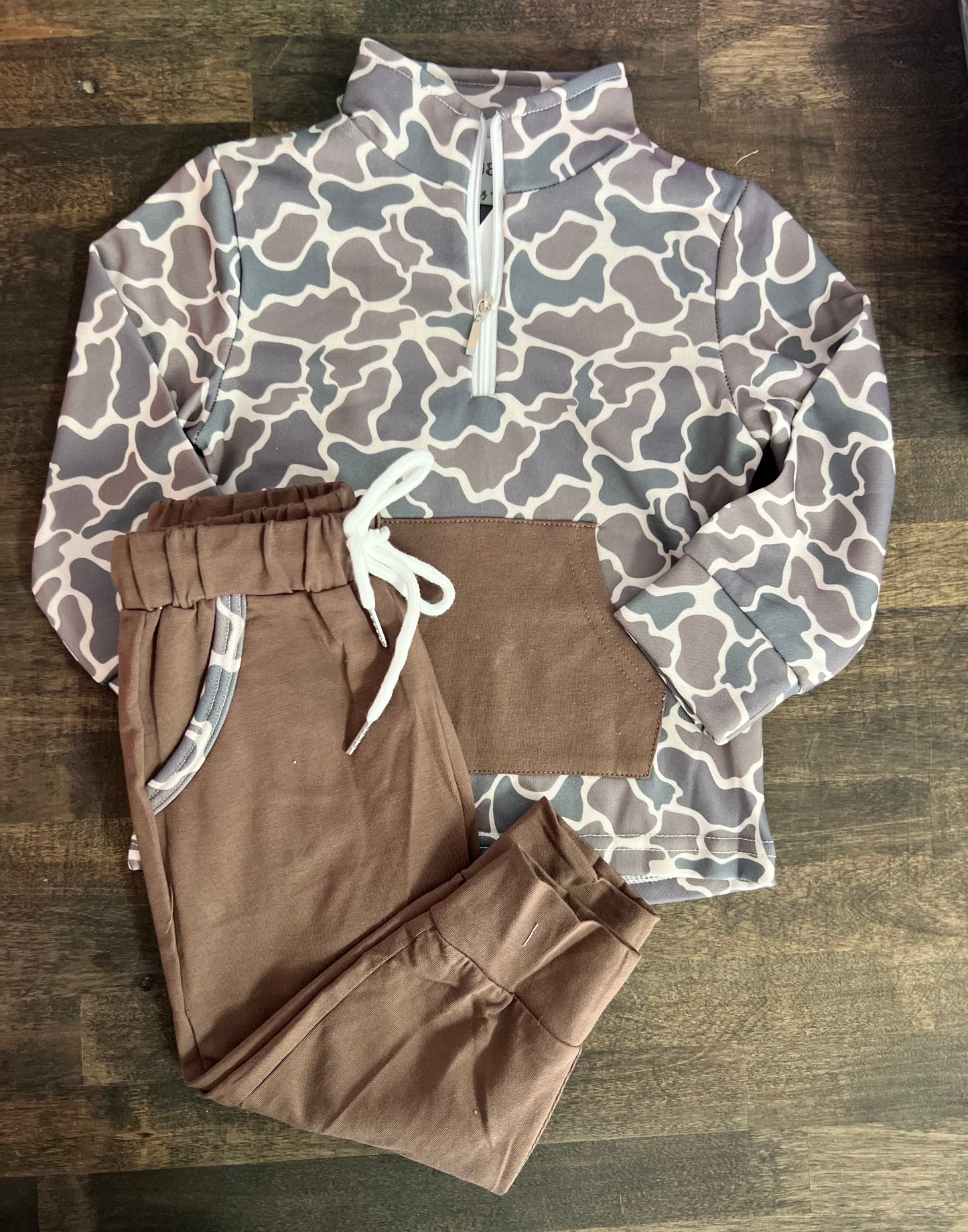 Camo pant set