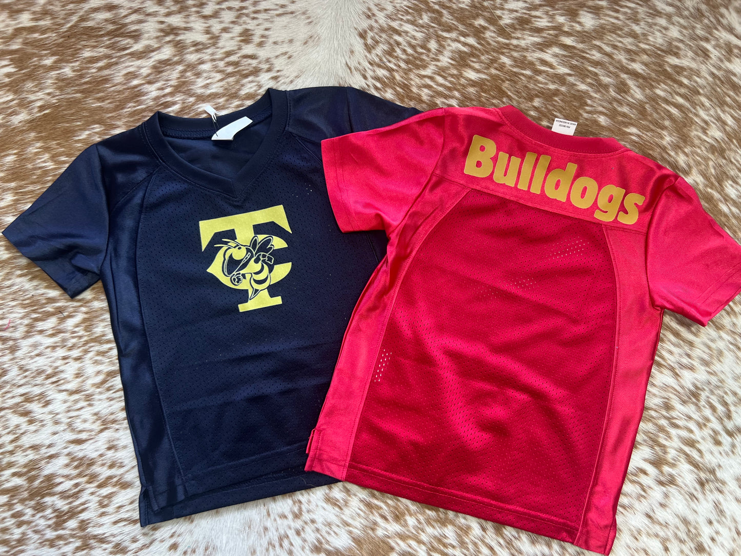 Go Bulldogs football jersey