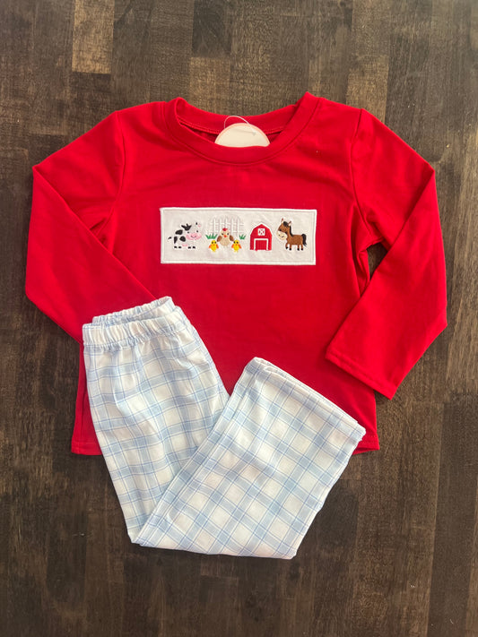 Farm day pant set
