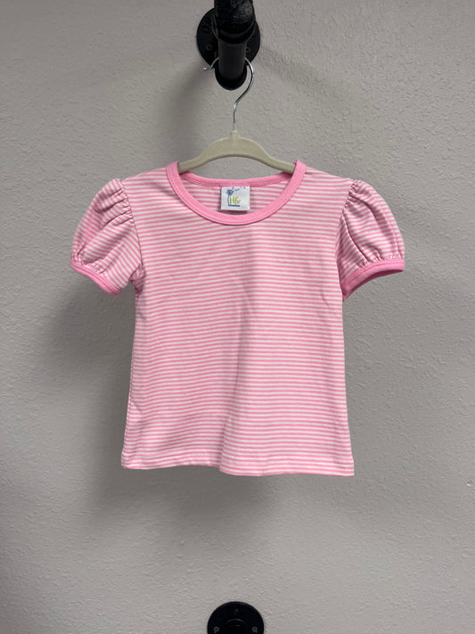 pink stripe shirt