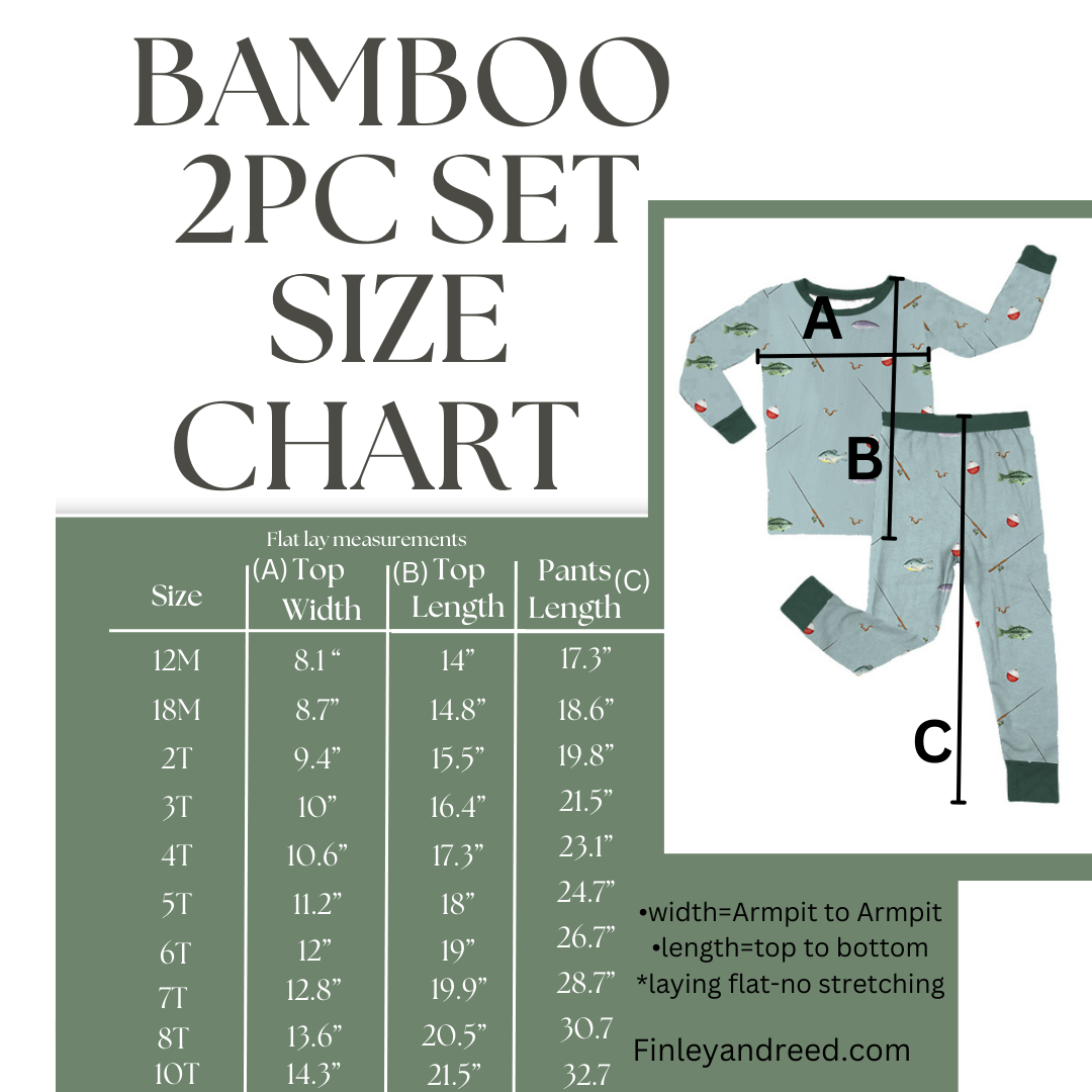 over the rainbow bamboo jammies