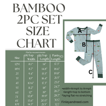 Bottomland Camo Bamboo Set