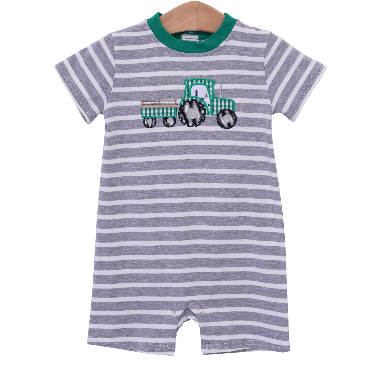 Tractor applique romper