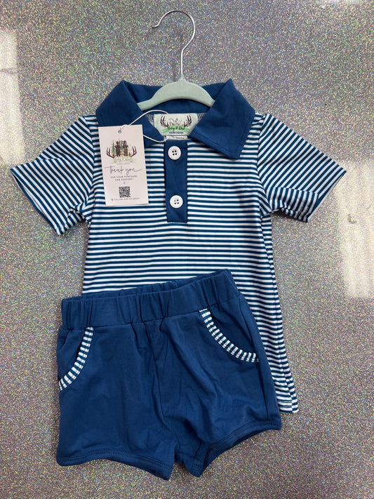 Boy Polo Short set