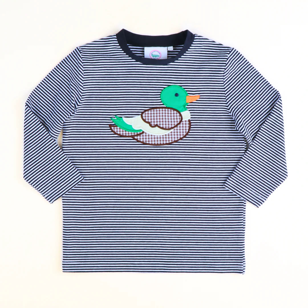 Applique mallard shirt