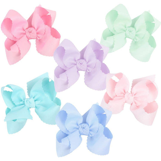 SCALLOPED EDGE BOW