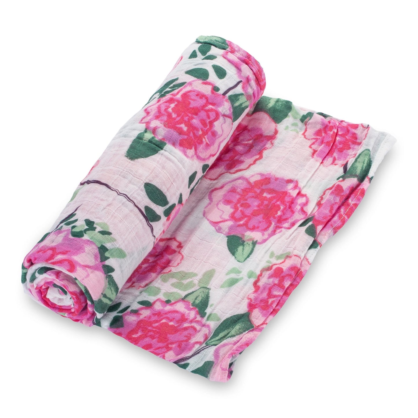 Peony flower swaddle