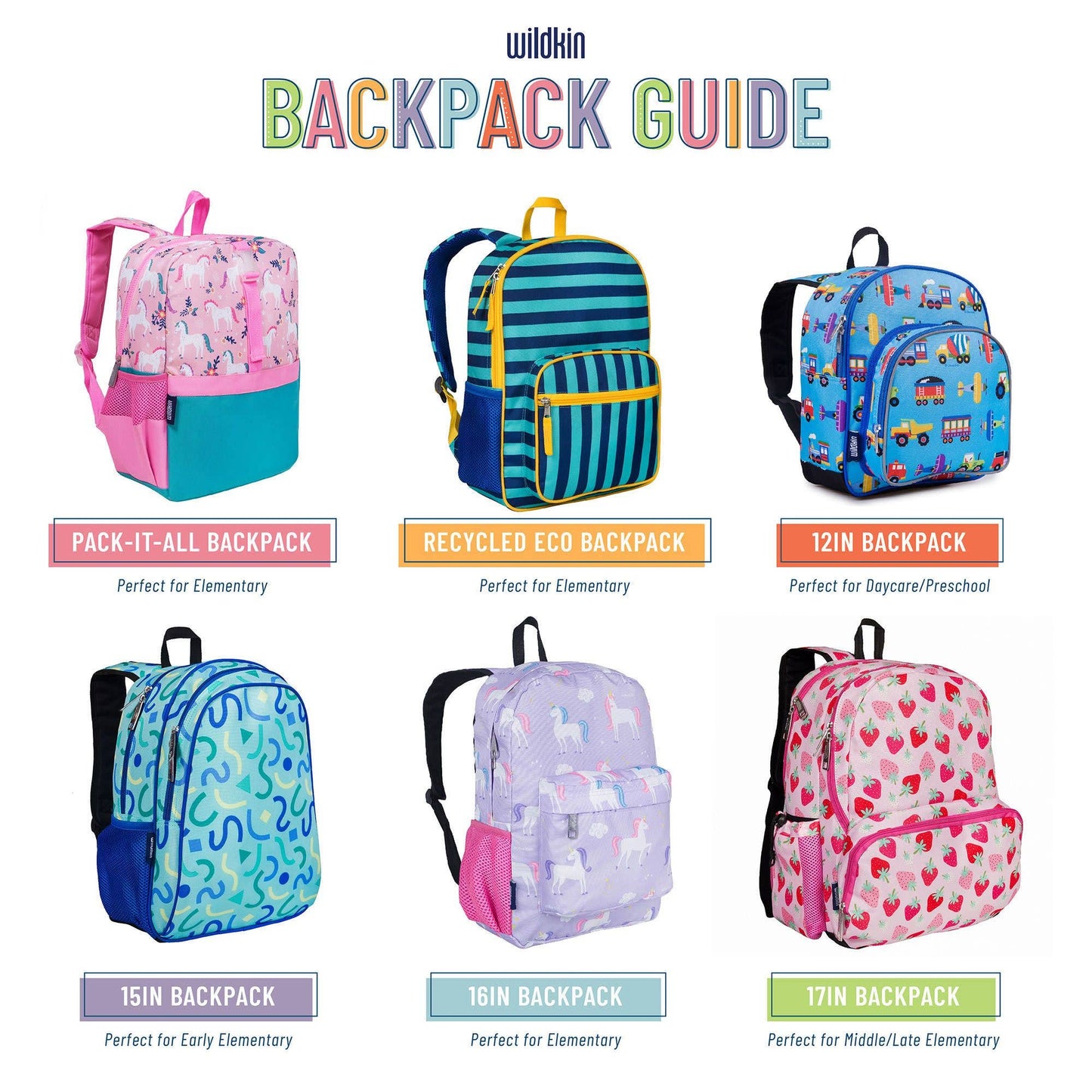Horses Medium Eco Backpack - 12L