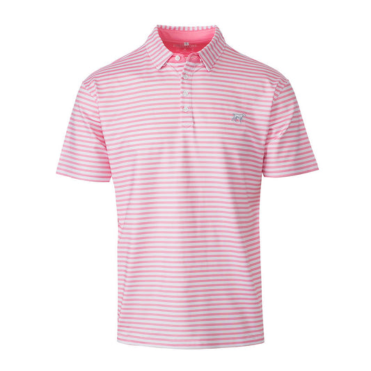 youth carlyle performance polo pink