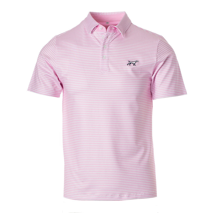 The Marshall Performance Polo youth pink/white