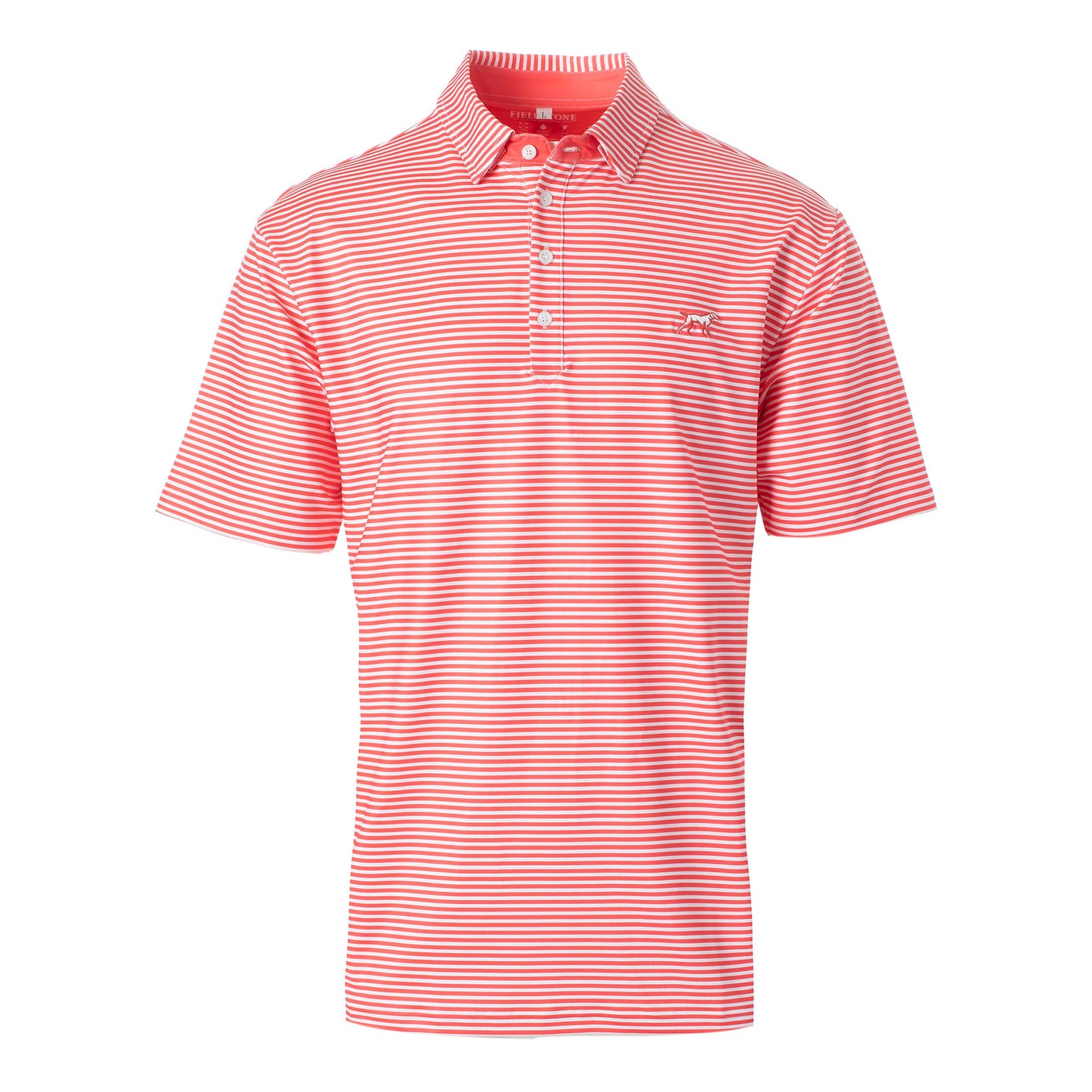 The Marshall Performance Polo youth Coral/white