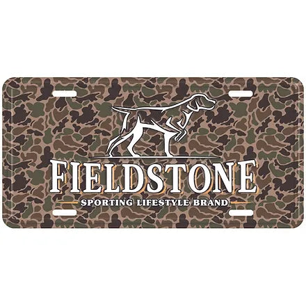 Fieldstone License Plate