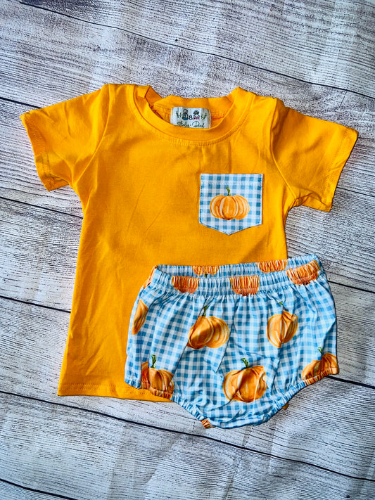 Pumpkin Bloomer set