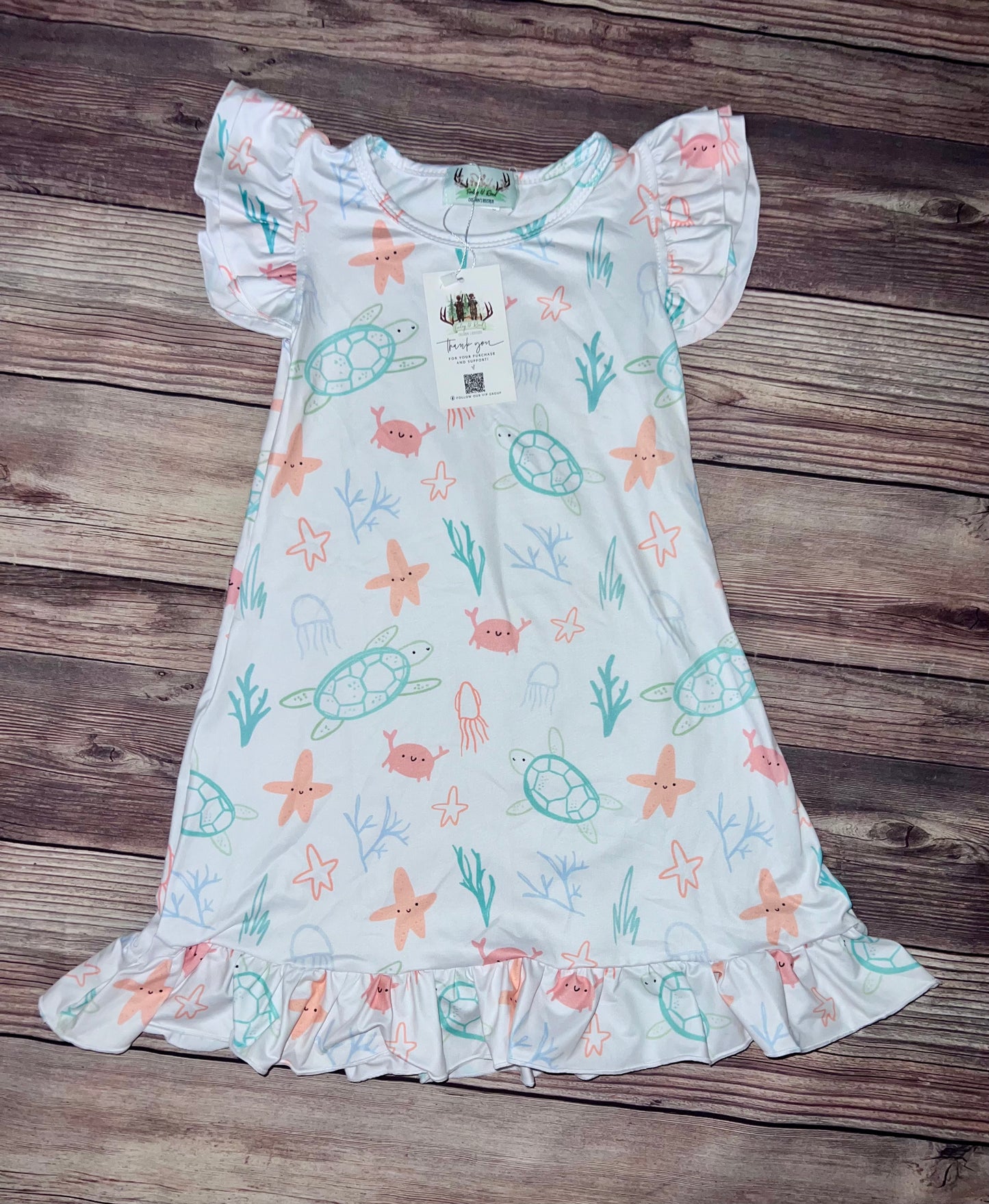 Life in the sea dress