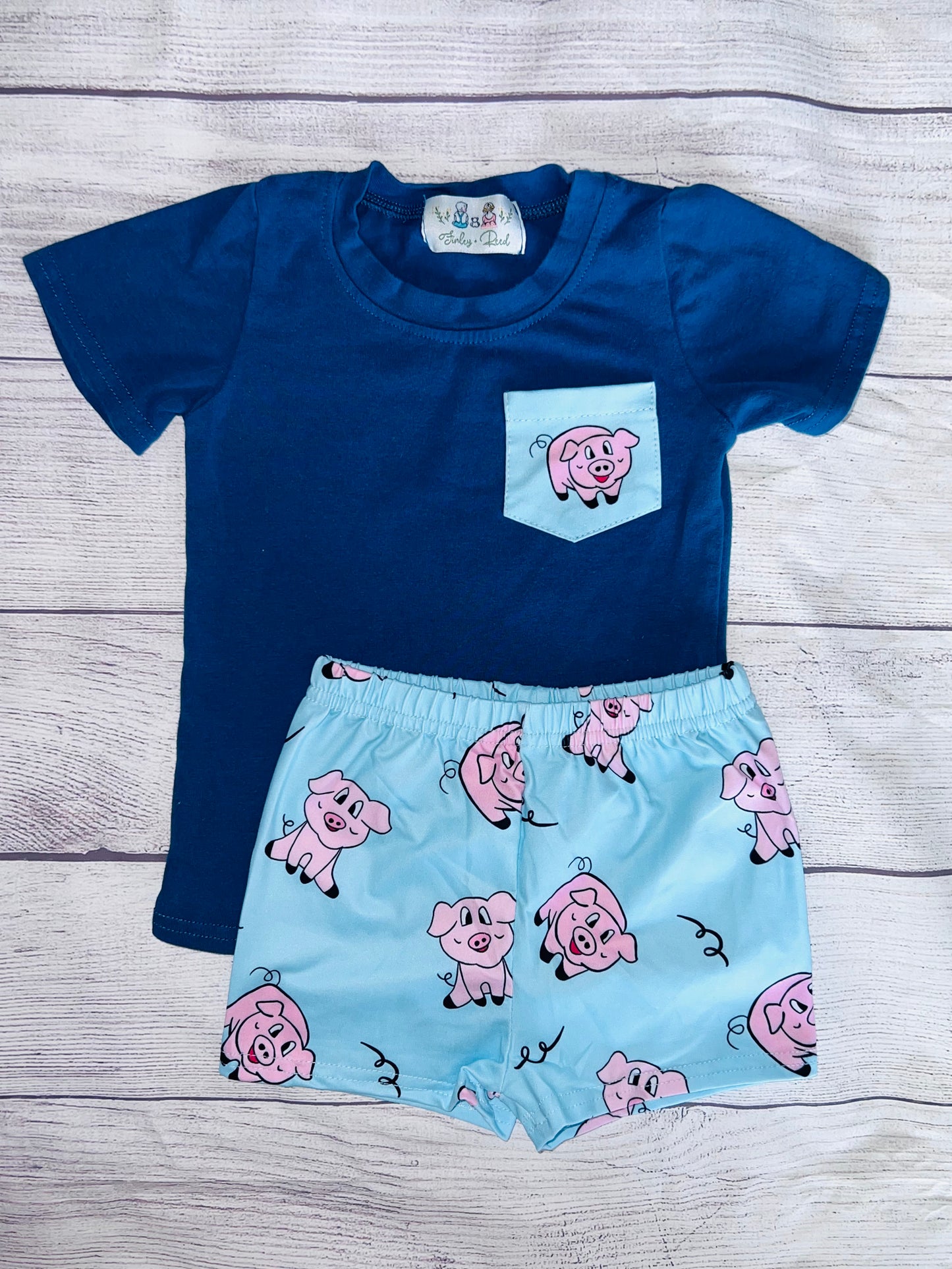 Here piggy short set RTS